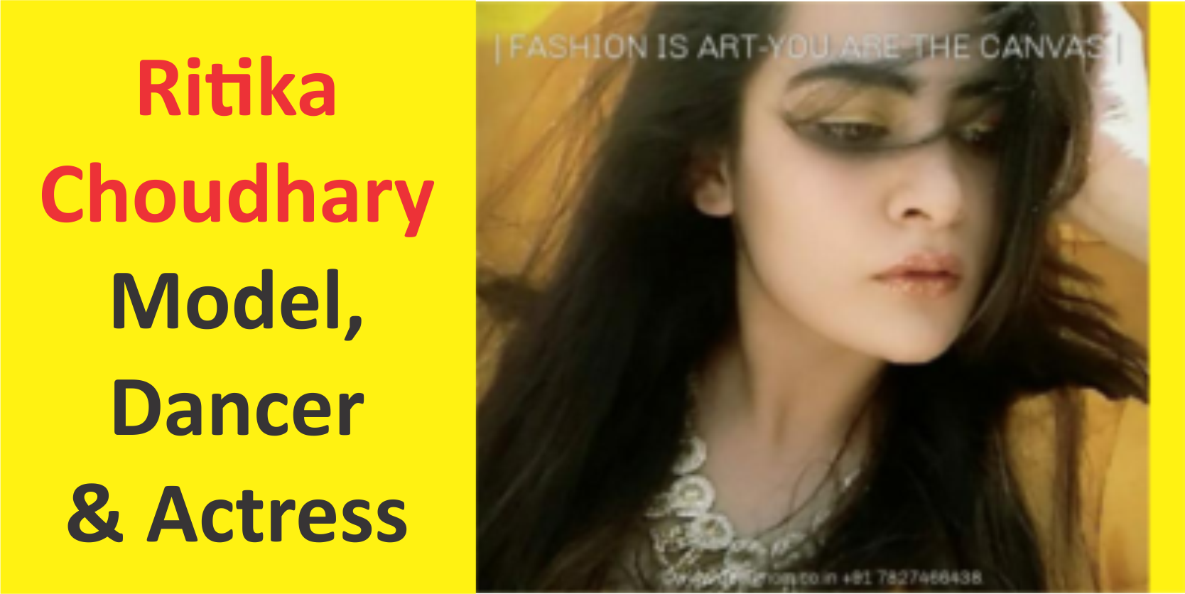 Ritika Choudhary - Model, Dancer & Actress