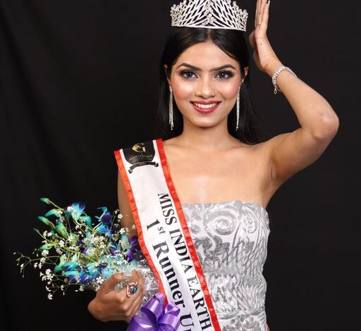 Miss Earth India 2022 Crown - Dr. Shruti Gupta