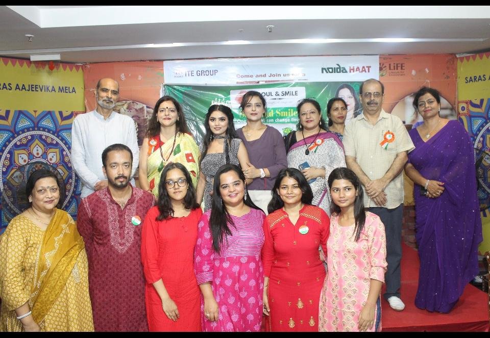 Soul and smile with I Connect celebrated Sapno ki Udaan at Noida Haat, Model & Actress Dr Shruti Gupta