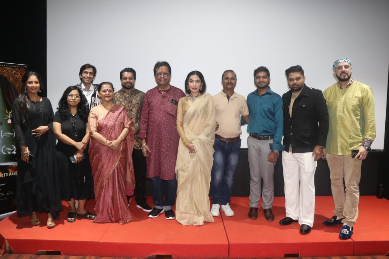 Telecom launch of the film on Pandit Ram Mohan Maharaj - Pravarsen Yesambare