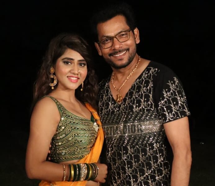 Shooting of Krishna Kumar's Bhojpuri film "KK Kahab Badka Bhai" completed.